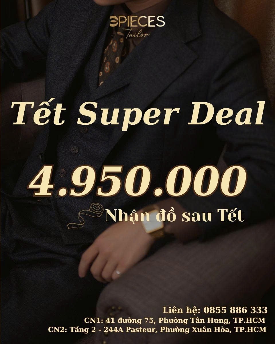 Tết Super Deal từ 3PIECES