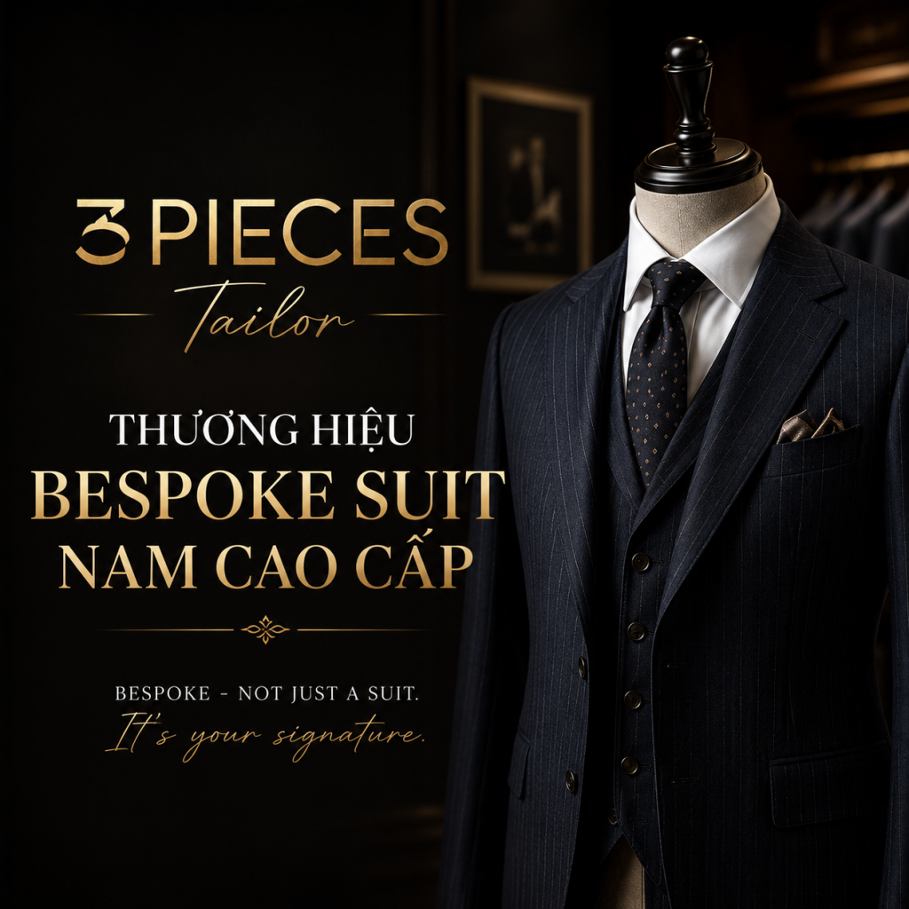 3PiecesTailor – Thương Hiệu Bespoke Suit Nam Cao Cấp