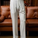 Quần Gurkha Nam Ivory High Waist