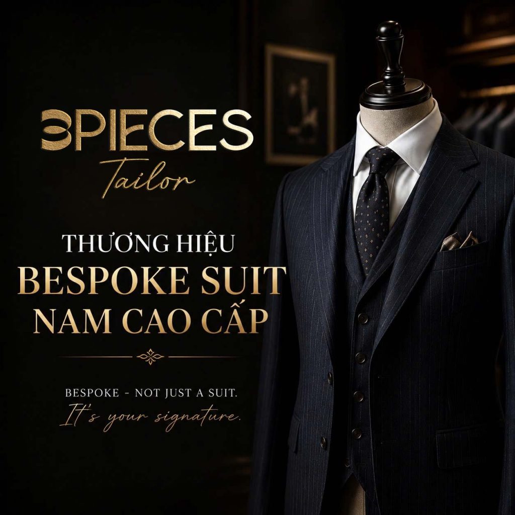 3PiecesTailor – Thương Hiệu Bespoke Suit Nam Cao Cấp