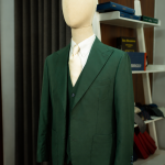 Forest Green Bespoke Suit 3 Mảnh