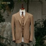 Camel Beige 3-Piece Suit